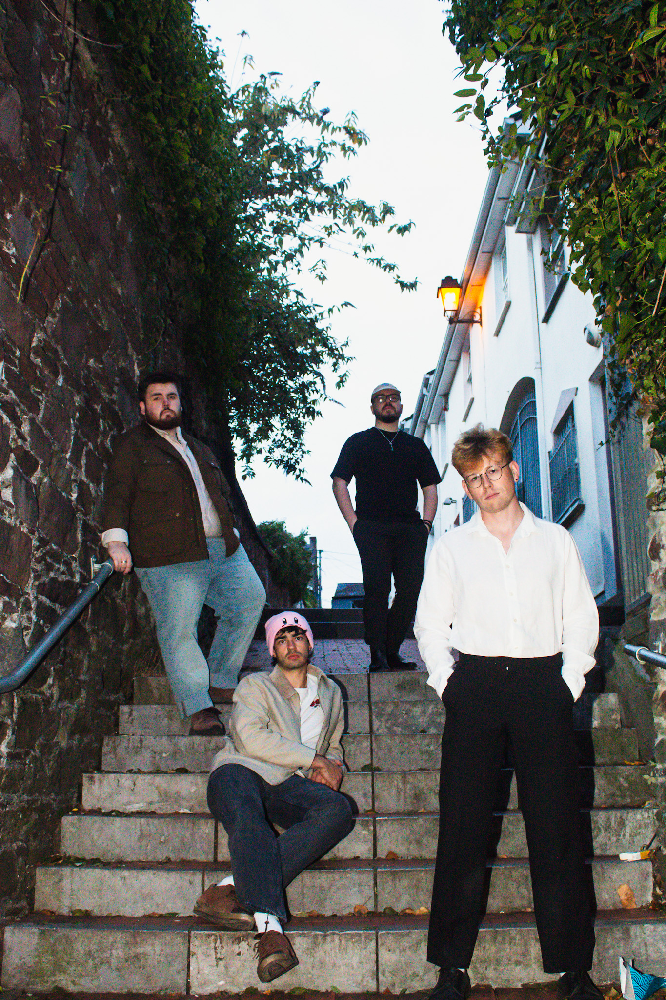 Slugs in an alleyway